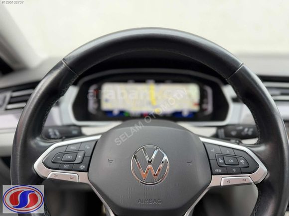 2022 VOLKSWAGEN PASSAT 1.5 TSI ELEGANCE SUNROOF İÇİ BEJ HATASIZ!