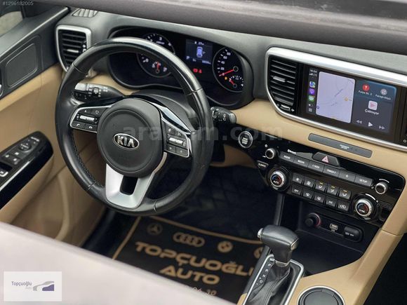2020_SPORTAGE_1.6 CRDİ_DCT_CAM TAVAN_HATASIZ_BOYASIZ_98 BİN KM!!