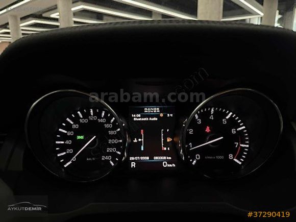 2012 RANGE ROVER EVOQUE CAM TAVAN MERİDİAN KREDİ KARTINA 12 TAKS