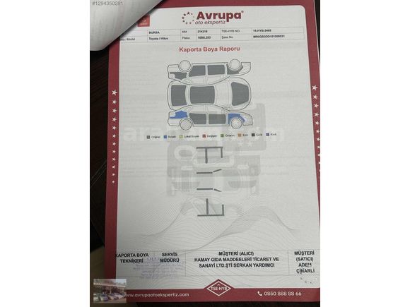 Galeriden Toyota Hilux 2.4 D-4D 4x2 Adventure 2018 Model Bursa