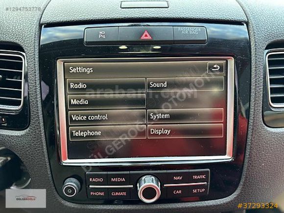 VW TOUAREG CAM TAVAN YETKİLİ SERVİS BAKIMLI HATASIZ MASRAFSIZ
