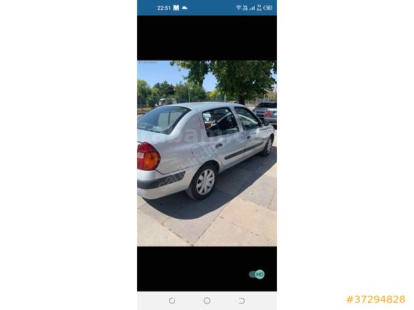 Sahibinden Renault Clio 1.5 dCi Authentique 2004 Model  177600 km Gri