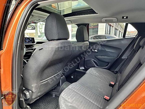 ETLİKOĞLU''BOYASIZ-2021/50000KM-PEUGEOT 2008 ACTİVE SKY PACK