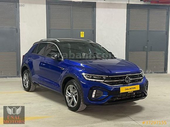 2022 VOLKSWAGEN T-ROC 1.5TSİ R-LİNE 150 HP CAM TAVAN