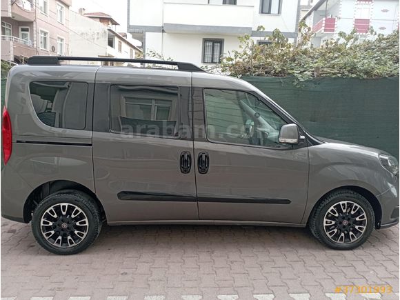 Sahibinden Fiat Doblo combi Panorama 1.6 Multijet Premio 2018 Model  230.000 km Gri (titanyum)
