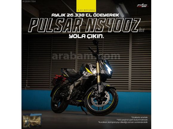 BAJAJ NS 400 Z 12 ay vade farksız taksit