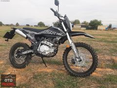 12 TAKSİT 125 cc CROSS SİYAH KUBA RACE PLAKALI RUHSATLI HAZIR