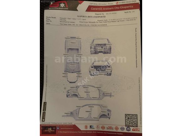 FIRSAT ARACI /DEĞİŞENSİZ / 1 PARÇA BOYA / OTOMATİK / DÜŞÜK KM