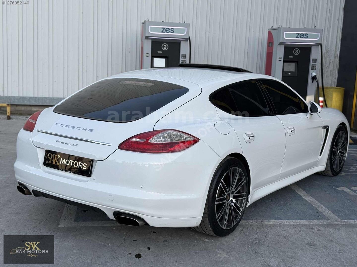 Galeriden Porsche Panamera 4 2011 Model Isparta 202.000 km Beyaz 6