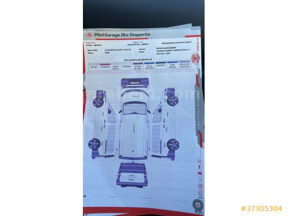 Sahibinden Ford Tourneo Connect 2.0 EcoBlue Active 2024 Model 