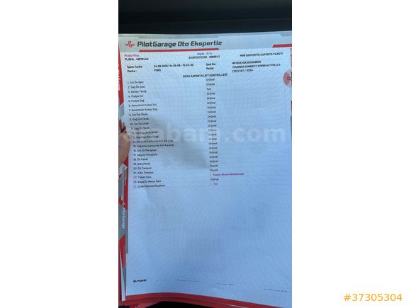 Sahibinden Ford Tourneo Connect 2.0 EcoBlue Active 2024 Model 