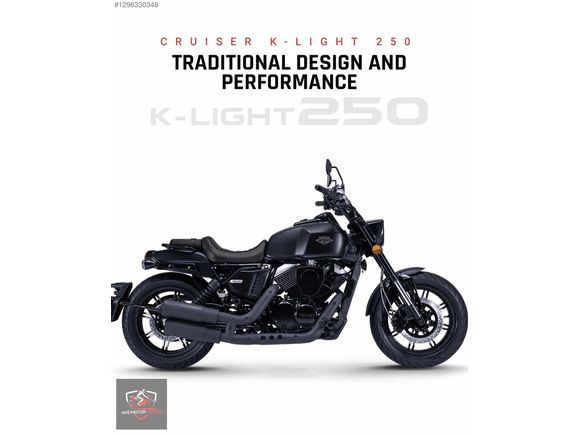 AKS MOTOR,S K-LIGHT 250 NAKİTE ÖZEL KARTA 12 TAKSİT İMKANI