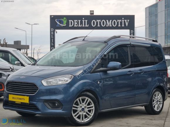 DELİL OTOMOTİV'DEN 2023 FORD COURİER TITANIUM 48 BİN KM'DE 100HP