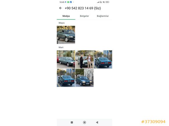 Sahibinden Tofaş Doğan SLX 1994 Model  56.500 km Diğer