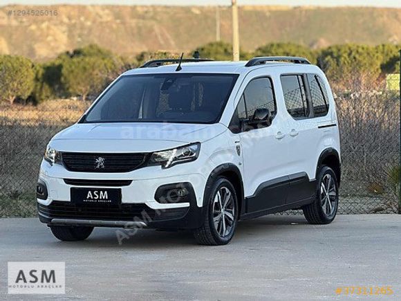 ASM'den 2020 PEUGEOT RİFTER 1.5 BLUEHDI GTLİNE OTOMATİK HATASIZ