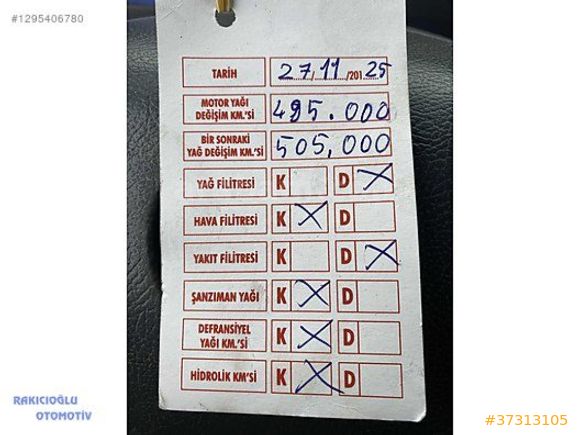 RAKICIOĞLU OTOMOTİV'DEN 2003 MERCEDES-BENZ ATEGO 1517 KAMYON