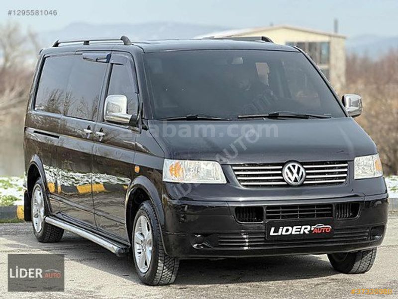 VOLKSWAGEN TRANSPORTER 1.9 TDI CİTY VAN 2007 MODEL BARTIN 260.000 KM SİYAH