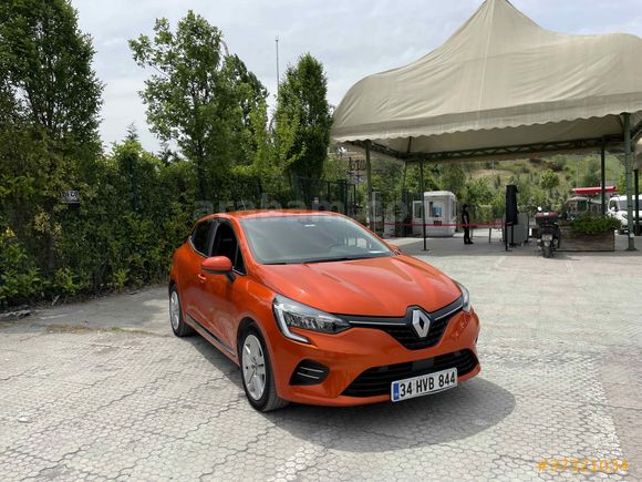 Sahibinden Renault Clio 1.0 TCe Touch 2020 Model İstanbul 52.500 km Turuncu