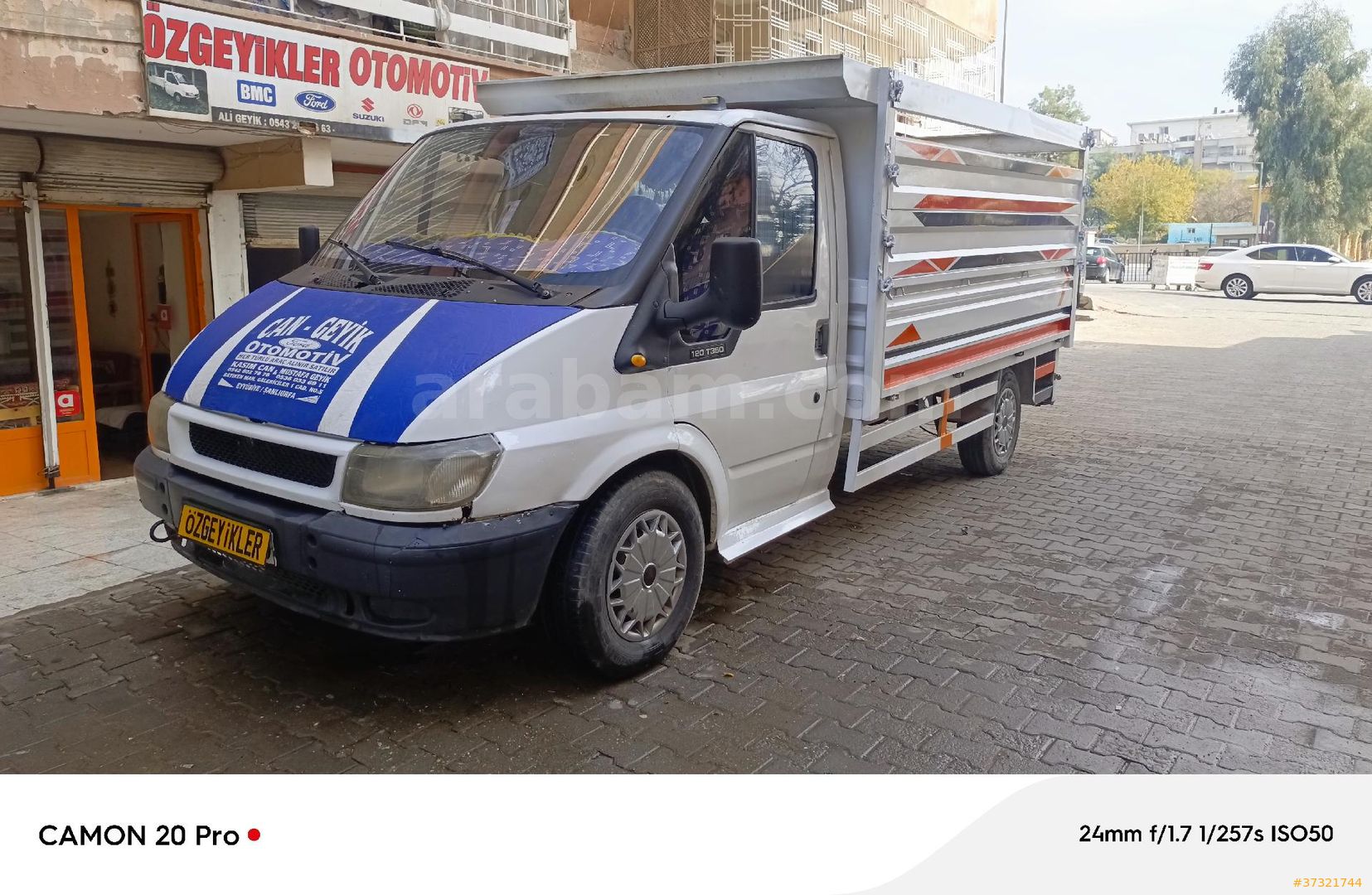 FORD TRUCKS TRANSİT 350 M 2002 MODEL ŞANLIURFA 355.888 KM BEYAZ