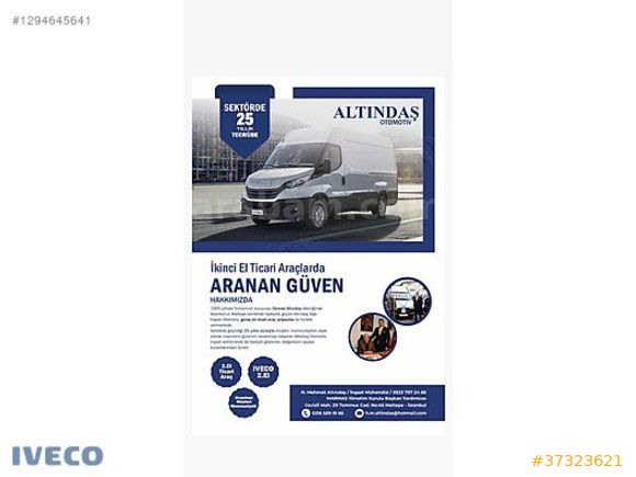 ALTINDAŞ IVECO 2.el 2016 model 3750 kamyon 70c15