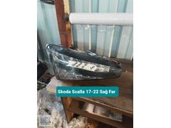 Skoda Scalla 17-22 Sağ Far