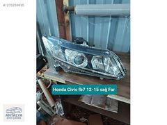 Honda Civic fb7 12-15 sağ Far