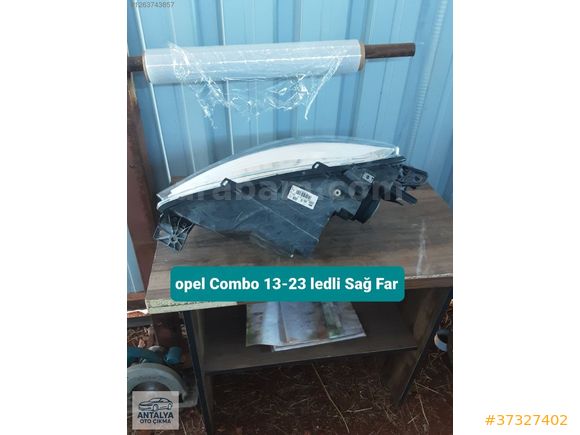 opel Combo 13-23 ledli Sağ Far