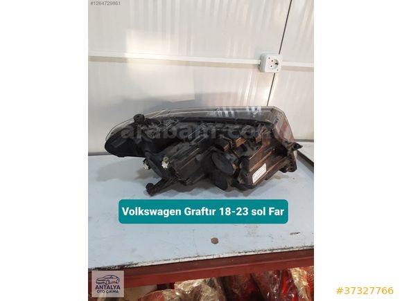 Volkswagen Graftır 18-23 sol Far