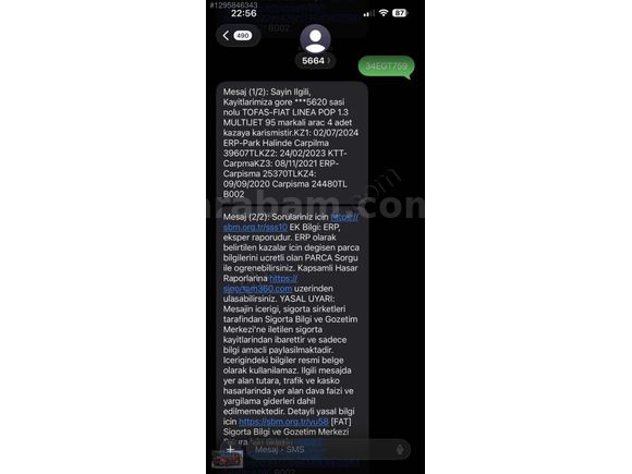 NOSCAR DAN DÜŞÜK KM 2017 LİNEA 1.3 MULTİJET EURO5 BAKIMLI
