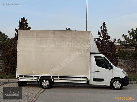 ÜnLütürk_2016/RENAULT MASTER TENTELİ KAPALI KASA