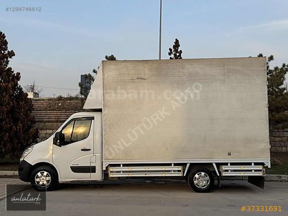 ÜnLütürk_2016/RENAULT MASTER TENTELİ KAPALI KASA