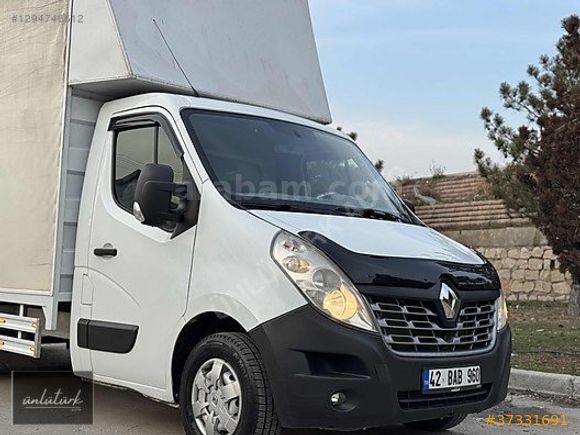 ÜnLütürk_2016/RENAULT MASTER TENTELİ KAPALI KASA