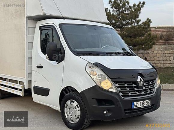 ÜnLütürk_2016/RENAULT MASTER TENTELİ KAPALI KASA