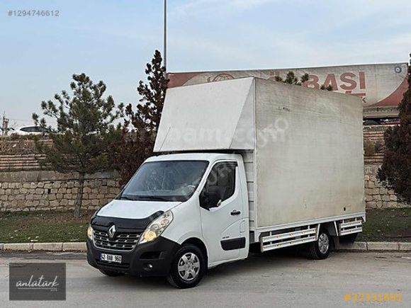 ÜnLütürk_2016/RENAULT MASTER TENTELİ KAPALI KASA