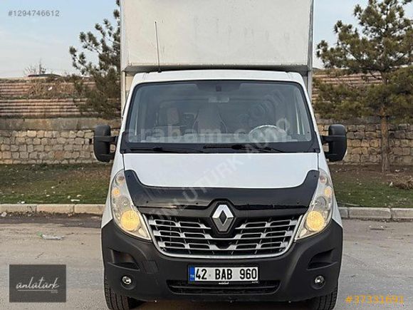 ÜnLütürk_2016/RENAULT MASTER TENTELİ KAPALI KASA