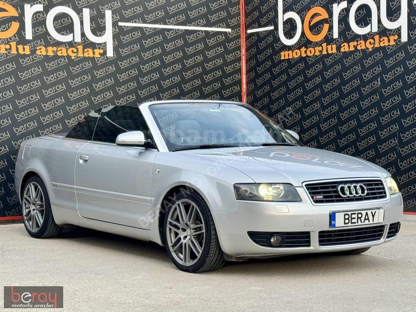 Galeriden Audi A4 Cabrio 3.0 2003 Model Samsun 218.000 km Gri 2
