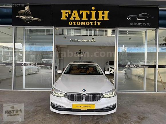 2017 BMW 5.20i LUXURY LİNE 138.000 KM SUNROOF-VAKUM-İÇİ TABA