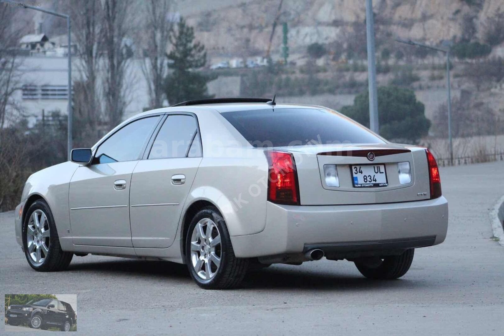 Galeriden Cadillac CTS 2.8 2007 Model Artvin 143.000 km Kahverengi 5