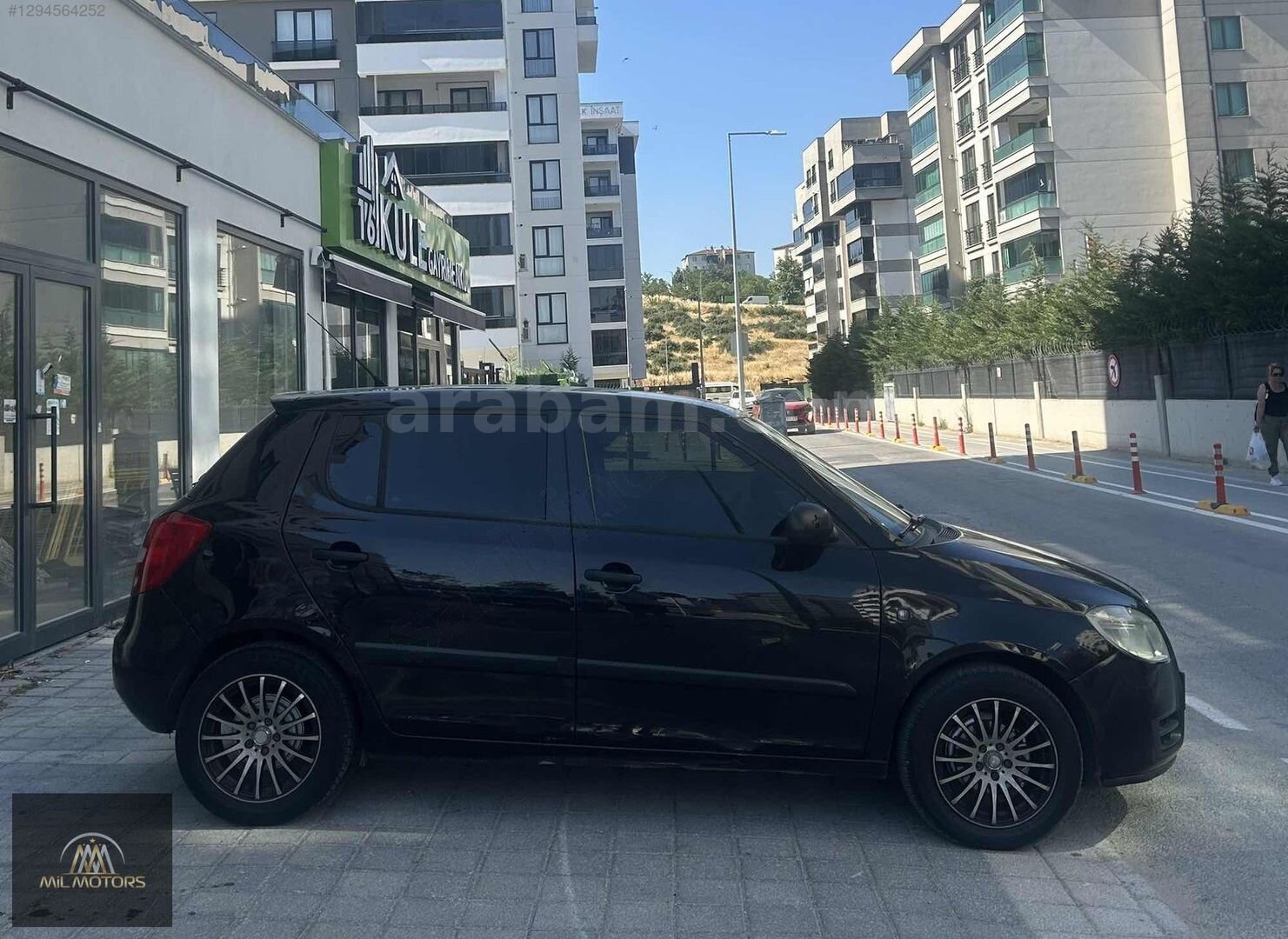 Galeriden Skoda Fabia 1.2 Classic 2009 Model Bursa 287.000 km Siyah 4
