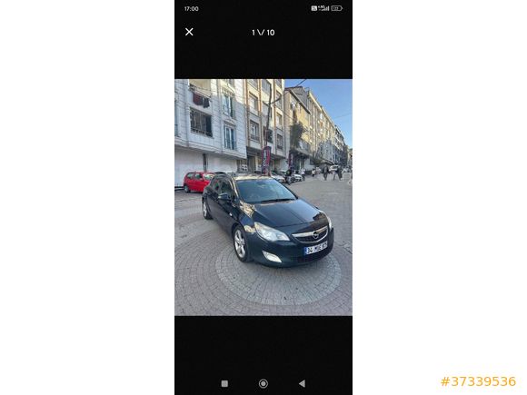 Sahibinden Opel Astra 1.3 CDTI Cosmo 2012 Model  396.000 km Siyah