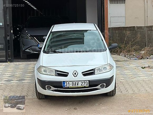 DURMUŞLAR 2010 MEGANE II AUTHENTİQUE 1.6 BENZİN BOYASIZ