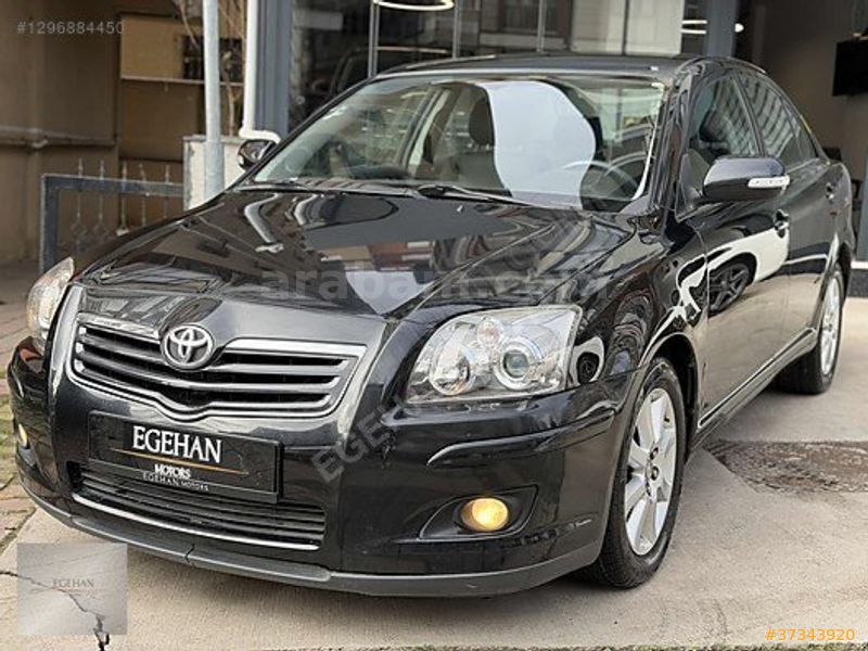 TOYOTA AVENSİS 1.6 COMFORT 2007 MODEL İSTANBUL 128.000 KM SİYAH