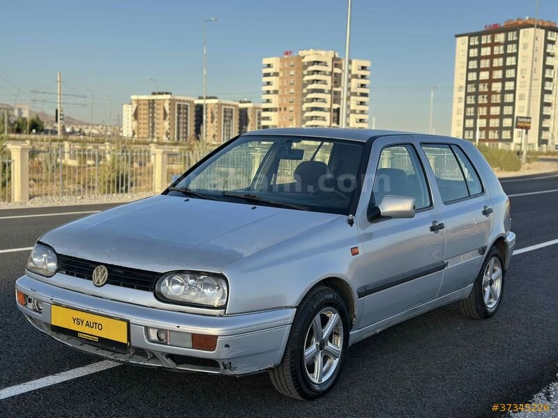 Galeriden Volkswagen Golf 1.9 TD 1994 Model Kayseri 155.000 km Gri (Gümüş)