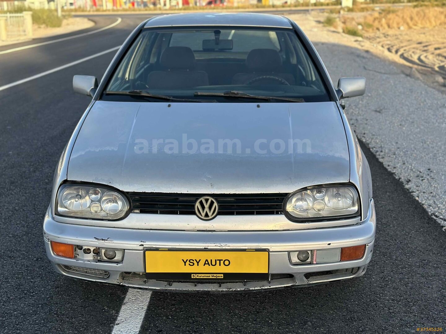 Galeriden Volkswagen Golf 1.9 TD 1994 Model Kayseri 155.000 km Gri (Gümüş) 2