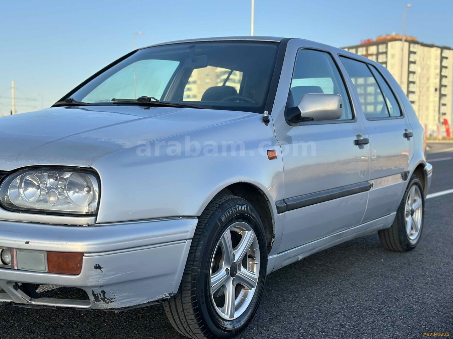 Galeriden Volkswagen Golf 1.9 TD 1994 Model Kayseri 155.000 km Gri (Gümüş) 3