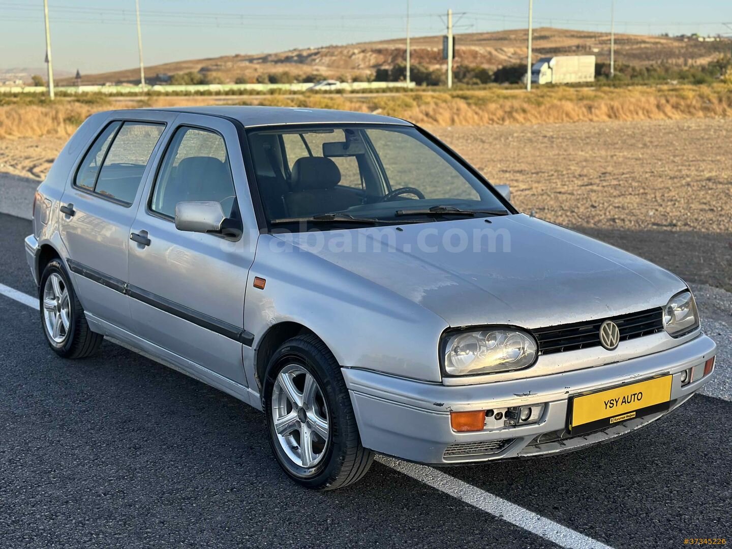 Galeriden Volkswagen Golf 1.9 TD 1994 Model Kayseri 155.000 km Gri (Gümüş) 5