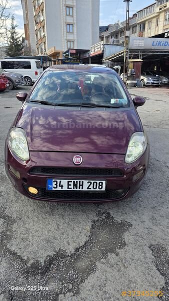 Sahibinden Fiat Punto 1.4 Easy S&S 2013 Model İstanbul 128.500 km Bordo 1