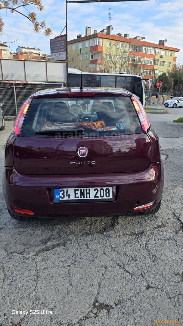 Sahibinden Fiat Punto 1.4 Easy S&S 2013 Model İstanbul 128.500 km Bordo 2