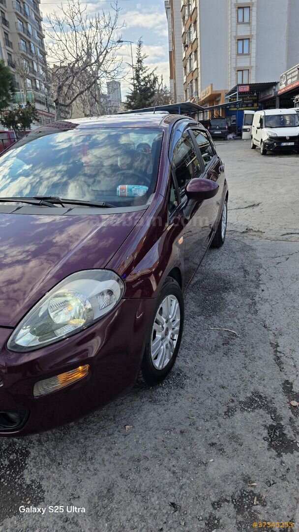 Sahibinden Fiat Punto 1.4 Easy S&S 2013 Model İstanbul 128.500 km Bordo 3