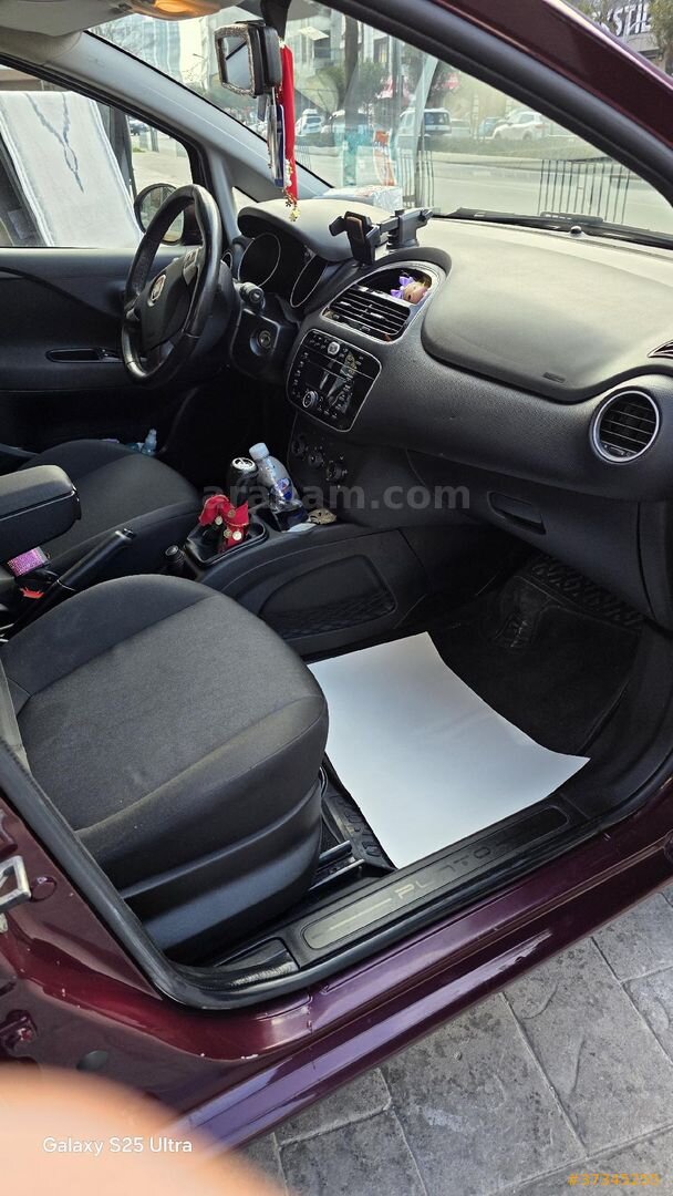 Sahibinden Fiat Punto 1.4 Easy S&S 2013 Model İstanbul 128.500 km Bordo 5